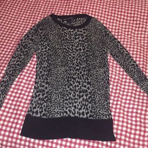 Women’s leopard French Connection sweater